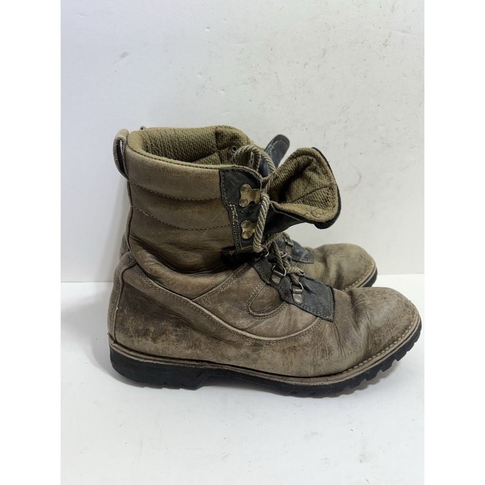 Vintage Men's Shoboygan Leather Boots Made In USA Logger Work Gore Tex Size 9